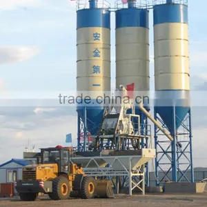 Concrete Machinery Yhzs50 Mobile Concrete Batching Plant Belt Conveyor Concrete Batching Plant thumbnail-2