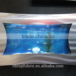 NEW ALUMINUM FRAME WALL HANGING AQUARIUM FISH TANK WALL AQUARIUM TANK thumbnail-2