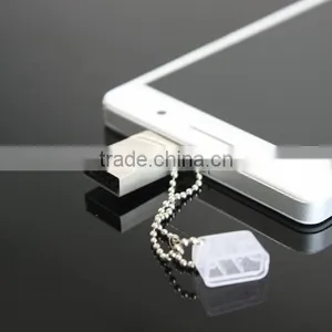 Micro Metal OTG Flash Drive Usb 2.0 16gb 32gb With Engraving Logo thumbnail-1
