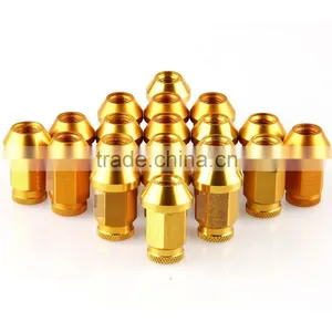 M12 x 1.5MM Open End Extended Aluminum Long Rim Tuner Wheel Lug Nut thumbnail-1