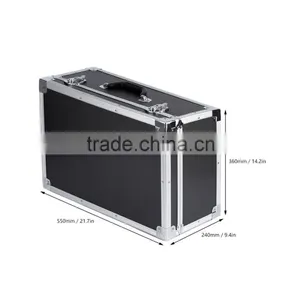 Black Aluminum Protective Carrying Hard Case Trolley for DJI Phantom 4 thumbnail-5