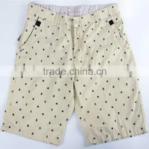 Mens Cheap 100%cotton Garment Stocklot in China Printed Shorts thumbnail-1