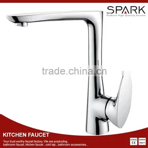 Modern Unique Single Handle Hot and Cold Kitchen Faucet SW-101 thumbnail-1