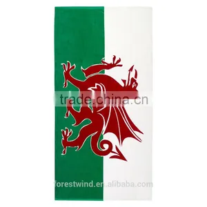 Promotional/Wholesaler Custom Cotton Beach Towel Cotton thumbnail-2