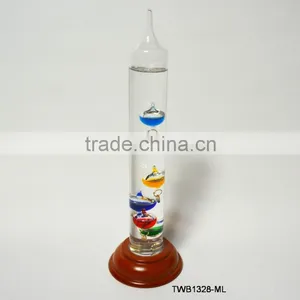 12 Inches High Galileo Thermometer 7 Balls thumbnail-4