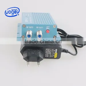 Support Analog Signal and Digital tv Optical Fiber FTTH CATV WDM Receiver With Agc thumbnail-3