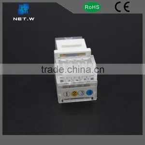 C6 Rj45 Cat5e/Cat6 Utp/Ftp Keystone Jack thumbnail-6