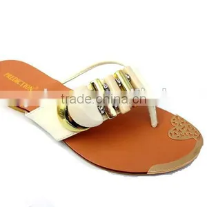 Fashion Design Comfortable Lady Fancy Flat Slipper Flip Flop thumbnail-2