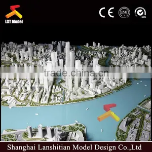 1:2000 Scale City Plan Model for Shanghai City thumbnail-2