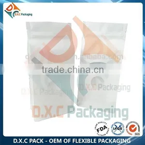 Kraft Paper Pocket Zip Box Bottom Rice Bags Design thumbnail-6