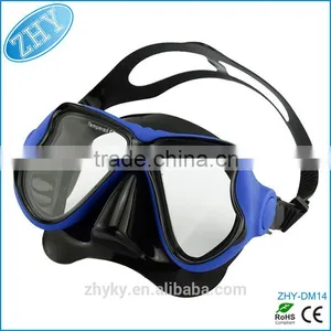 100% Silicone Skirt Tempered Glass Lenses Anti-fog Silicone Female Mask thumbnail-1