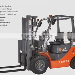 Made in China Features of Goodsense Brand Gasoline Forklift Trucks for Sale thumbnail-1