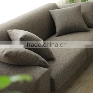 Simple Design Fabric Scatter Back Three Seat Sofa Quality Choice thumbnail-2