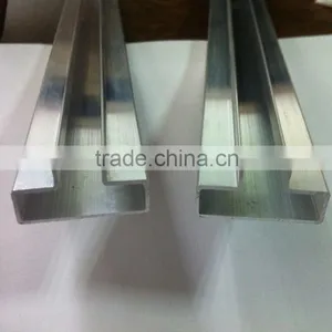 Aluminum Slatwall Insert Fitting With MDF Board, Display Showing Stand Aluminum for Algeria Market thumbnail-4