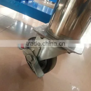 China Supplier Stainless Steel Liquid Storage Tank With Key Holl Lock ,pressure and Moveable Function thumbnail-5