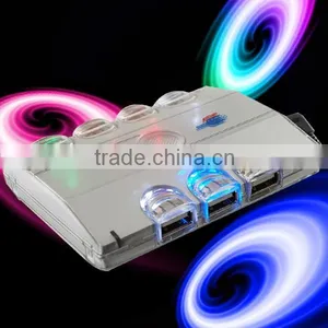 7 Port Colorful Led Usb Hub With ac Adapter thumbnail-1