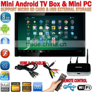 Google Android 4.2 Quad-core RK3188 TV Box RJ45 WIFI HDMI CS918 Media Player thumbnail-2