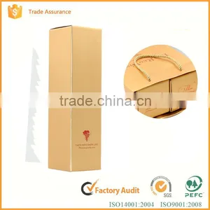 China Supplier 2016 Fashion Luxury Custom Single Paper Wine Box thumbnail-6