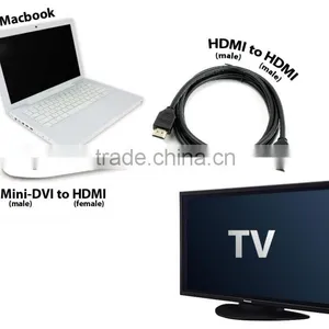 Micro-DVI to HDMI Converter (DVI-HDMI, Mini DVI to HDMI) thumbnail-1