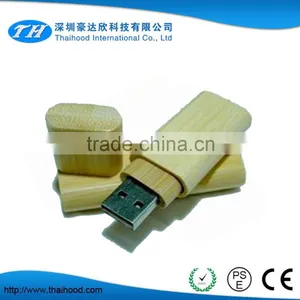 Stock Price Engrave Logo OEM Bulk 1GB Wooden Stick USB Flash Drives Quality Choice thumbnail-2