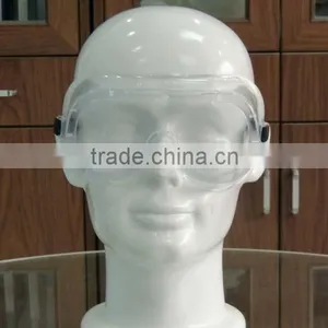 2016 PVC Lens & Frame Safety Goggles Cheap Anti-splash Medical Safety Goggles Without Vents EN170 Safety Goggles thumbnail-5