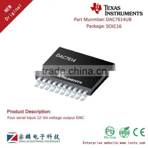 Genuine Original DAC7614UB SOIC16 DAC7614 DAC thumbnail-1