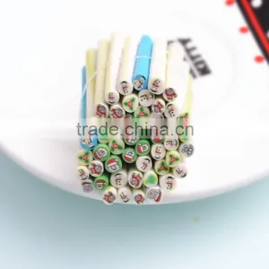 Nail Art Fimo Fruit 12 Styles 3D Design Decoration Tips Christmas Series Fimo ZX:RT684 thumbnail-2