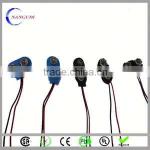 Silicone RoHS T Type 9v Battery Snap With Dc Plug thumbnail-1