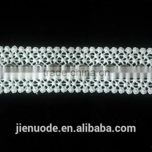 2016 JND Embroidery Designs Flower Lace Eyelet Lace Trim Wholesale thumbnail-1