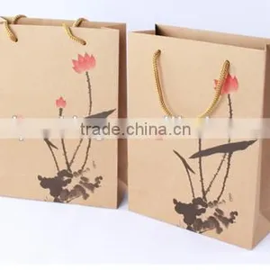 Wholesale Custom Kraft Paper Bag for Gifts,recycle Kraft Paper Packaging Bag thumbnail-3