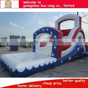 2016 Happy Zoo Park Giant Inflatable Slide, Inflatable Slip n Slide for Adult thumbnail-1