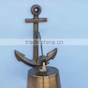 Handcrafted Nautical Decor Anchor Hanging Bell NBB 0020 thumbnail-5