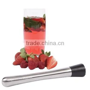 Stainless Steel Cocktail Muddler and Mixing Spoon Set thumbnail-5