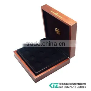 High-end Wooden Commemorative Coin Box, Medal Box for 9 Pcs thumbnail-3