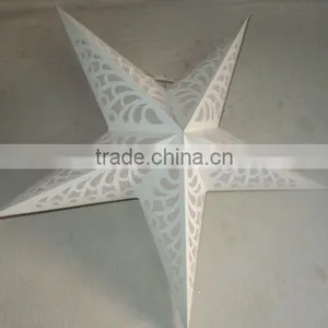 White Cutwork Paper Stars Lanterns New thumbnail-1