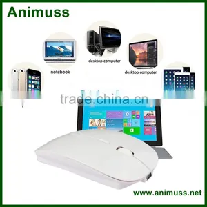 Hot Sale Consumer Electronics Mini Rechargeable Wireless Bluetooth Mouse for PC Laptop thumbnail-3