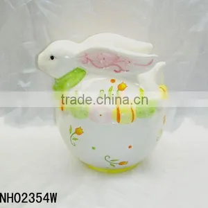 Easter Rabbit Ceramic Candy Jars and Containers thumbnail-1