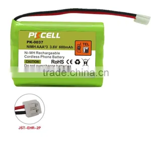 Cordless Phone of Ni-mh Battery Pack Aaa 600mah 3.6v thumbnail-1