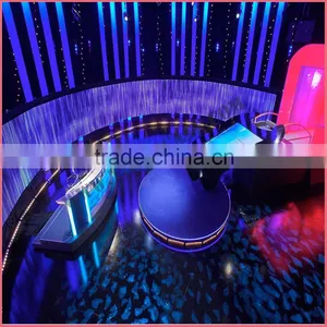 Event Round Portable Stage Decorations With 18 mm Plywood Platform thumbnail-1