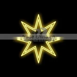 CE UL Approval LED 2D Star Motif Lights thumbnail-4