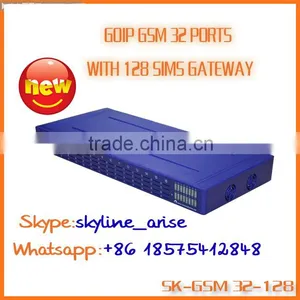 32 Channels 128 Sims Voip Gateway for Call Terminationy Voip Gsm Sip Gateway thumbnail-1