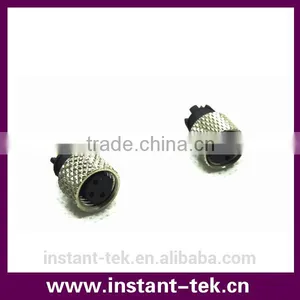 INST M8 Female Male Angle 90 Degree Cable Mould 4pin Circular Ip67 Waterproof Connector thumbnail-3