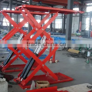 Super Thin Car Scissor Lifts VTS601 Mounted Ground thumbnail-4