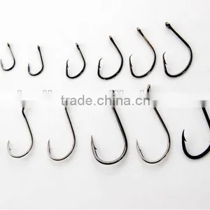 Sport Circle Hook High Carbon Steel 3/0 500pcs/bag thumbnail-1