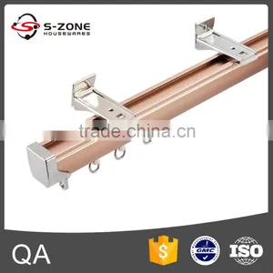 Golden Plastic Runner Curtain Track Made in China thumbnail-5