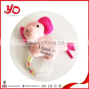 Wholesale Baby Toy Rattle Plush Toy, Mini Baby Toy Plush Rattle Toy thumbnail-5