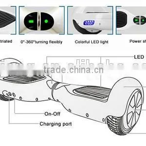 Two Wheels Self Balancing Scooter 2016 Popular Products thumbnail-2
