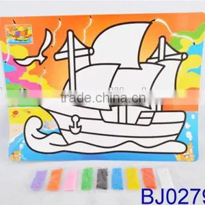 Very Cheap Kid Toy Funny Intelligent Diy Sand Art Kit thumbnail-1