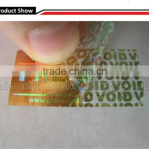 Tamper Evident Hologram Label VOID Gold Holographic Sticker thumbnail-1