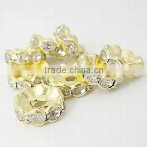Iron Rhinestone Beads(RB-A008-8MM-G) thumbnail-1